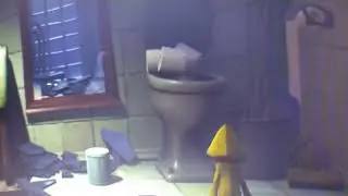 Little Nightmares Toilet Paper Training