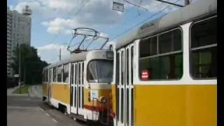 Trams of Moscow: Tatra T3SU #2799+2920