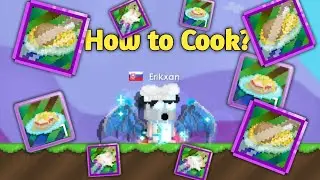 All Recipes in ONE Video! (Growtopia Cooking Recipes)