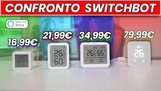 CONFRONTO TERMOMETRI per ALEXA di SWITCHBOT! Quale scegliere?