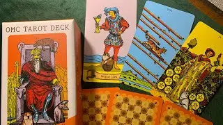 Обзор колоды «Oh! My Caaaat Tarot» от Decktiny🙀😻 Артур Уэйт с кошками... 😁