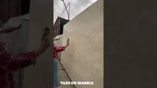 Marble or Tiles ?