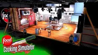 GOT MY OWN COOKING SHOW! - Cooking Simulator: Cooking with Food Network