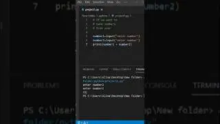 User input and concatination#codingbeginner#learntocode#pythonbeginner#programming101#codingjourney
