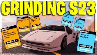 Grinding Season 23 For The Wedge (Roblox Jailbreak)