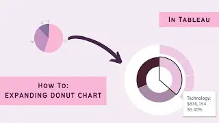 How to Create an Drill Down Donut Chart [in Tableau]