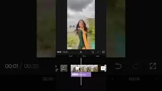 How to edit video in capcut | lens blur 