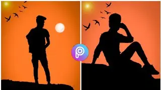Dark shadow photo editing in picsart / Sky color change / Picsart tutorial / Sky color change  /