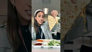 School lunch: quesadillas