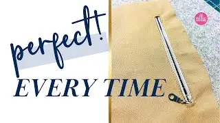 Do THIS 4 Tips for a Perfect Zipper Pocket | How to Sew Tutorial