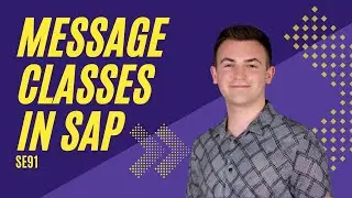 How to create message classes in SAP and how to use them in reports? [2025]