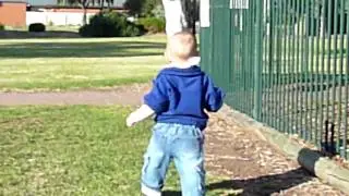 Hannah in the park at Campbelltown