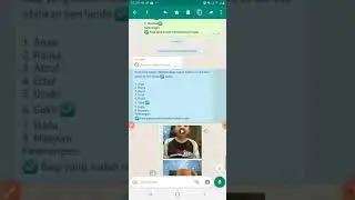 cara list✅/ cara memberikan centang hijau✅ di group