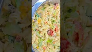 Creamy pasta salad recipe