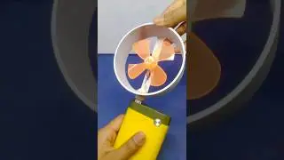DIY 5v DC Fan at Home #shorts