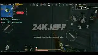 24kJeff | EPIC Pubg Mobile Clutch Moments - NOX ESports Team