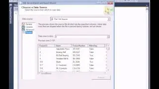Import CSV File with SSIS 2012 Wizard