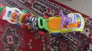 4 Kids Train of Toys   Goat, Walker, Teddy, Bike