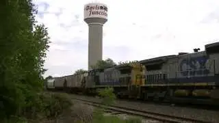 CSX 7700 W, Davis Junction, Ill 5.22.13
