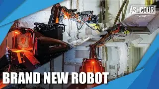 The brand new HUSQVARNA DXR 145 DEMOLITION ROBOT