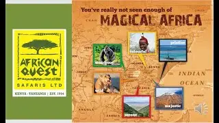 African Quest Safari Presentation   SEA 2019