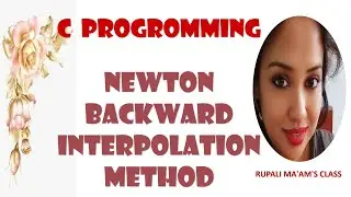 🎀  🍇C PROGRAMMING : NEWTON BACKWARD INTERPOLATION 🎀  🍇