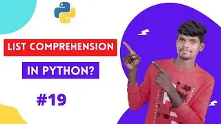List Comprehension in python. #19