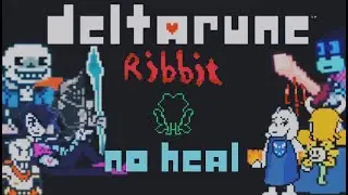 Deltarune Ribbit Mod Everyname NO HEAL (Secret Boss)