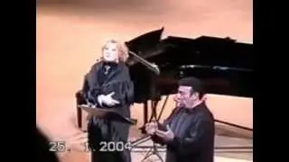 Елена Образцова и Зураб Соткилава  Сцена из оперы 