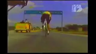 Eduardo Uribe. Gana etapa Ruta México. San Luis Potosí