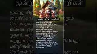 மூன்று சிறிய பன்றிகள் 🐷