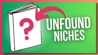 The UNFOUND Amazon KDP Niche (research & more book sales)