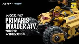 JOYTOY Warhammer 40K 1/18 Imperial Fists Primaris Invader ATV