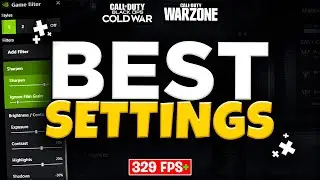THE BEST WARZONE SETTINGS (NVIDIA GAME FILTERS)