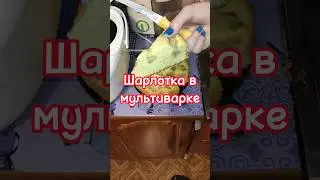 Шарлотка в мультиварке. Все просят этот рецепт.
