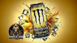 Monster Energy Rehab Lemon Iced Tea Review!