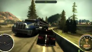 NFS крутое столкновение с полицией