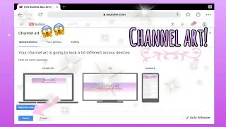 How To Make and Upload YouTube Channel Art On Mobile 2020!