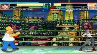 Smoke072's Mugen - Jill V. vs Homer S.