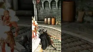 Skyrim SE I Spear Animation #shorts #skyrim #mods