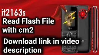 itel it2163s flash file read and write IMEI with cm2 