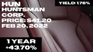 Huntsman's 2021Earnings And Revenues Top Estimates In Q4!! Huntsman Corp. (NYSE: HUN) 