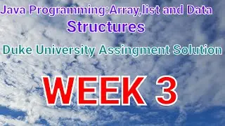Java Programming Week 3 Final Asingment Duke University Web Server Logs