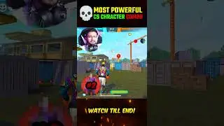 New Secret Most Powerful Character Skill Combination for CS Rank 🔥🤫 