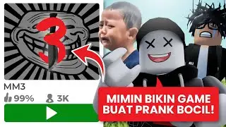 PRANK AKUBOCIL LAGI BUAT MM2 VERSI MIMIN DI ROBLOX?? MIMIN PRANK BUAT GAME LAGI!!