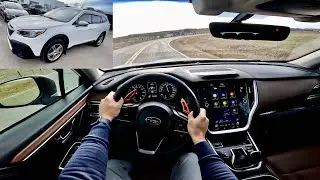Subaru Outback Premier XT - POV Test Drive 3D Audio