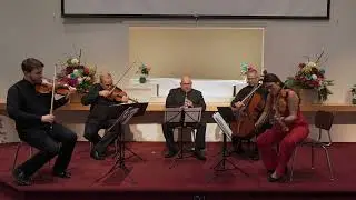 2023 DQIMF: Dalí String Quartet with Ricardo Morales perform D'Rivera Preludio y Merengue