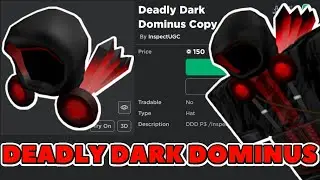 Roblox UGC Deadly Dark Dominus Copy *150 Robux*