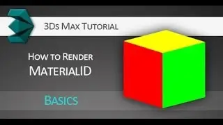 Quick tip tutorial: How to render MaterialID in Autodesk 3Ds Max