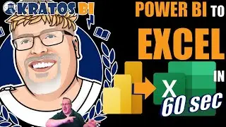 Power BI to Excel in 60 Seconds!